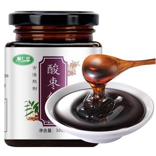 鲸仁堂酸枣仁膏官方旗舰店酸枣仁正品膏滋百合膏茯苓百合黄精泡茶