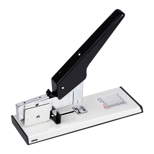 订书机省时省力重型订书器办公用加厚大型装订机学生多功能坚固耐用装订工具家用大容量高档大号订厚书210页