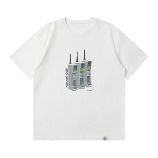 mocuishle (MCSL) 「铃通天底线」短袖T恤Tee