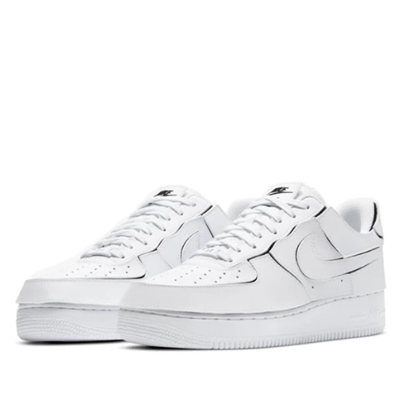 Nike Air Force1 AF1纯白拆卸魔术贴空军一号 CZ5093-100 CT3840