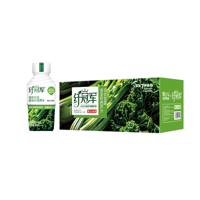 轻上羽衣甘蓝奇亚籽西芹汁饮品