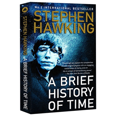 时间简史 英文原版 A Brief History of Time 斯蒂芬霍金Stephen Hawking 宇宙起源 黑洞 科普书籍进口平装正版