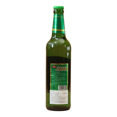 朝鲜原装进口银河水啤酒丹东旅游特产纪念品平壤鸭绿江胜大同江黄