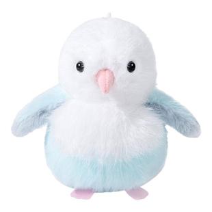 多爱原创小鸟毛绒玩偶挂件鹦鹉公仔包包钥匙扣挂饰送男女朋友礼物