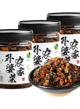 田野故事外婆菜湖南特产瓶装酱菜