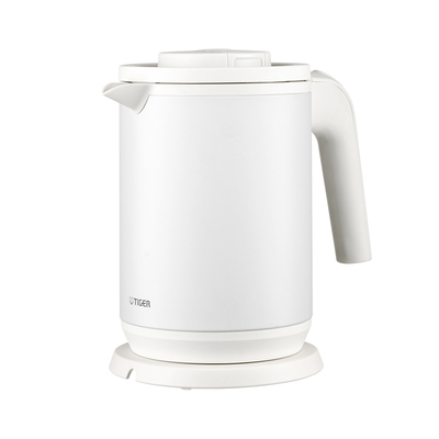 虎牌不锈钢1L无蒸汽低音电热水壶
