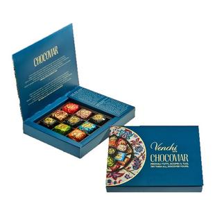意大利进口VENCHI/闻绮黑巧克力礼盒送礼情人节零食天然coco脂