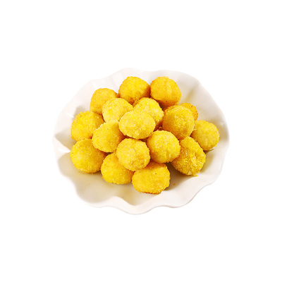 芝士流心鸡球爆浆鸡肉丸半成品