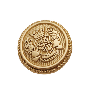 高档金属大衣扣子金色圆形西服纽扣西装袖扣衣服外套风衣钮扣百搭