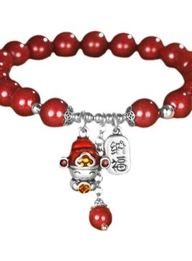 吴越老银铺女足银999银手链