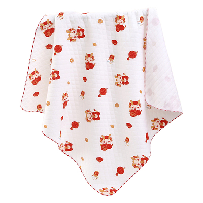 蓓酷初生儿纯棉包单产房备用