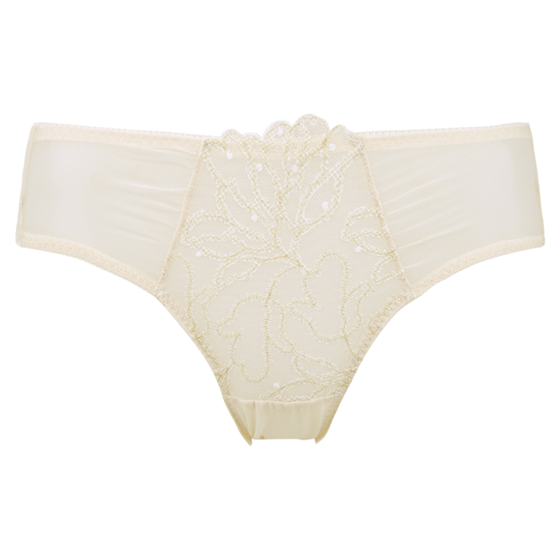 华歌尔Wacoal 华丽刺绣中腰三角裤内裤内衣女UP35K5