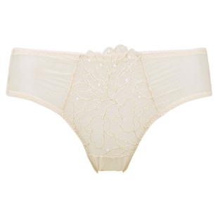 华歌尔Wacoal 华丽刺绣中腰三角裤内裤内衣女UP35K5