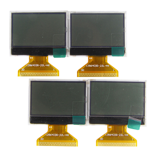 厂家供货1.4寸单色小屏幕点阵屏 迷你小显示屏便携12864lcd液晶屏