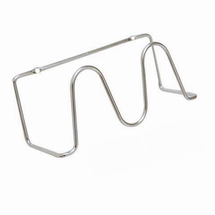 拖鞋架壁挂式免打孔/可打孔不锈钢防水鞋架简约鞋店展架浴室鞋架