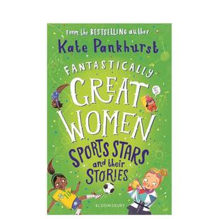 【预售】了不起的女体育明星和她们的故事英文儿童绘本人物传记进口原版外版书平装3-6周岁Fantastically Great Women Sports St