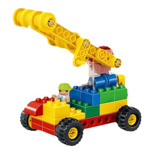 电动大颗粒积木9656套装齿轮拼装玩具4益智5儿童3-6周岁适用乐高