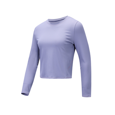 迪卡侬速干长袖修身显瘦女