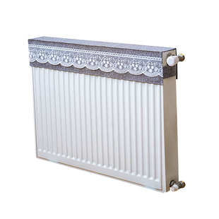 家用蕾丝布艺暖气片防熏黑遮挡罩套装饰新款通用暖气片防尘罩定制