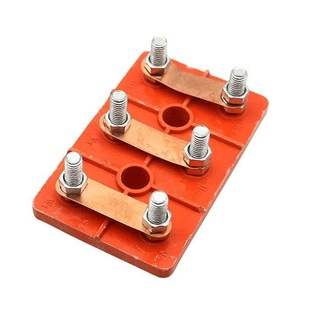 三相电机接线板配件接线柱加厚电动机接线端子 铜连接片Y132 Y160