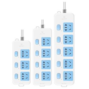 公牛插排单控插座排插分控独立开关多功能插板带线插线板拖接线板