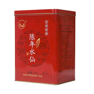 绿岩506陈年水仙武夷岩茶1000克两斤装浓香型实惠大份量罐装茶叶