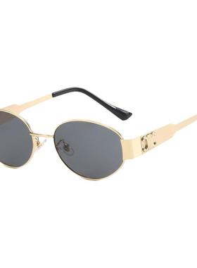 墨镜太阳眼镜复古椭圆