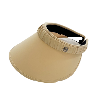 遮阳帽子女骑车大檐防紫外线日本出口UV空顶遮脸夏季太阳帽防晒帽