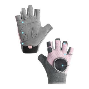 李宁健身手套女引体向上单杠运动器械训练防滑防起茧半指护掌套男