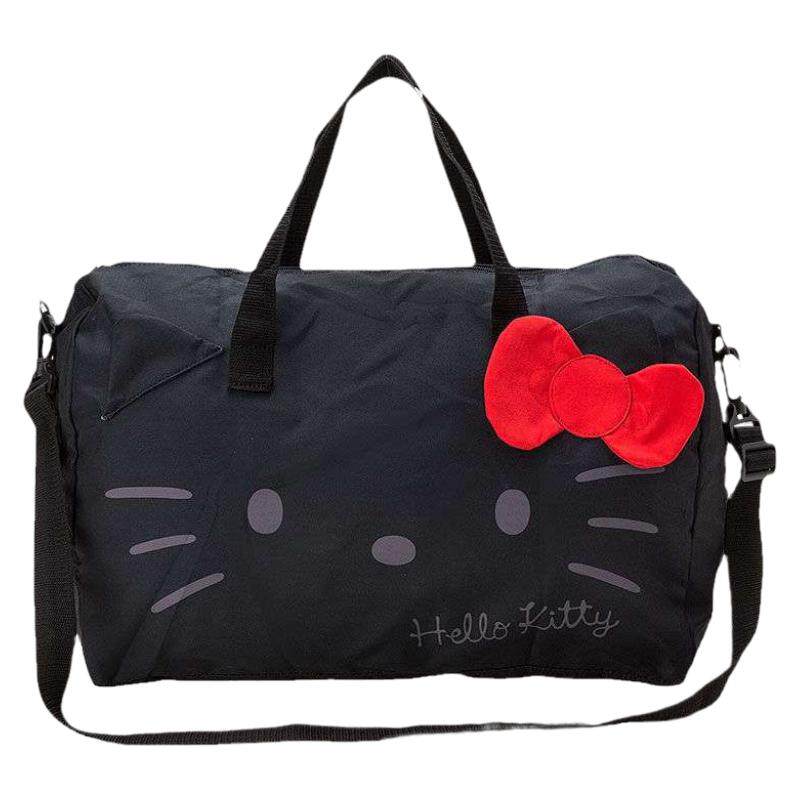 正品hellokitty布丁狗便携折叠行李袋melody旅行包手提包斜挎包女