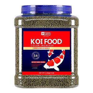 yee观赏鱼金鱼饲料高螺旋藻增色