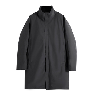 UOE冬季新品东丽Dermizax高端压胶高蓬羽绒商鸟男士长款羽绒服