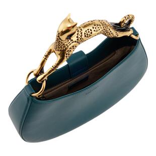 LANVIN浪凡 女士法式优雅斜挎包牛皮革手提单肩包CAT HOBO小猫包