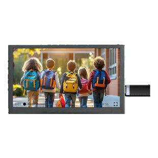 7寸可插U盘视频播放器内存卡自动循环全格式广告电影车载显示屏