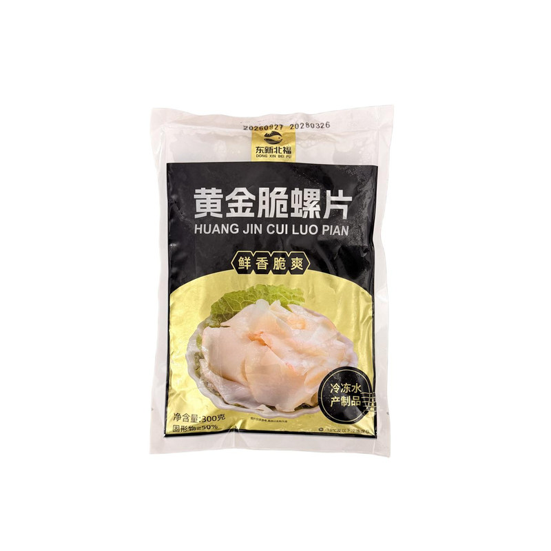 东新北福黄金脆螺片火锅凉拌