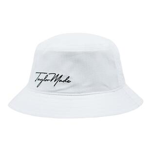 Taylormade泰勒梅高尔夫男士球帽新款春夏圆顶帽子遮阳透气渔夫帽