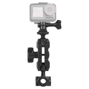 五匹OSOPRO适用于大疆Insta360小蚁GOPRO运动相机支架摩托车充电