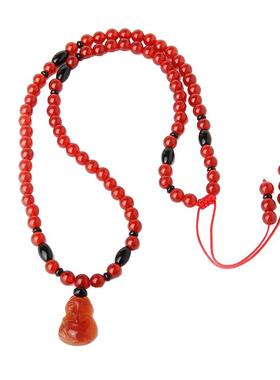 一生一石天然玛瑙时尚个性项链