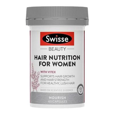 澳大利亚直邮Swisse斯维诗女士养发片强韧秀发养护毛囊护发60粒