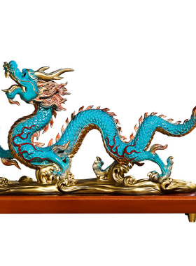 铜生肖龙摆件开业乔迁礼品