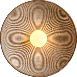 侘寂风日式复古壁灯民宿丹麦设计师客厅背景墙卧室床头装饰壁灯