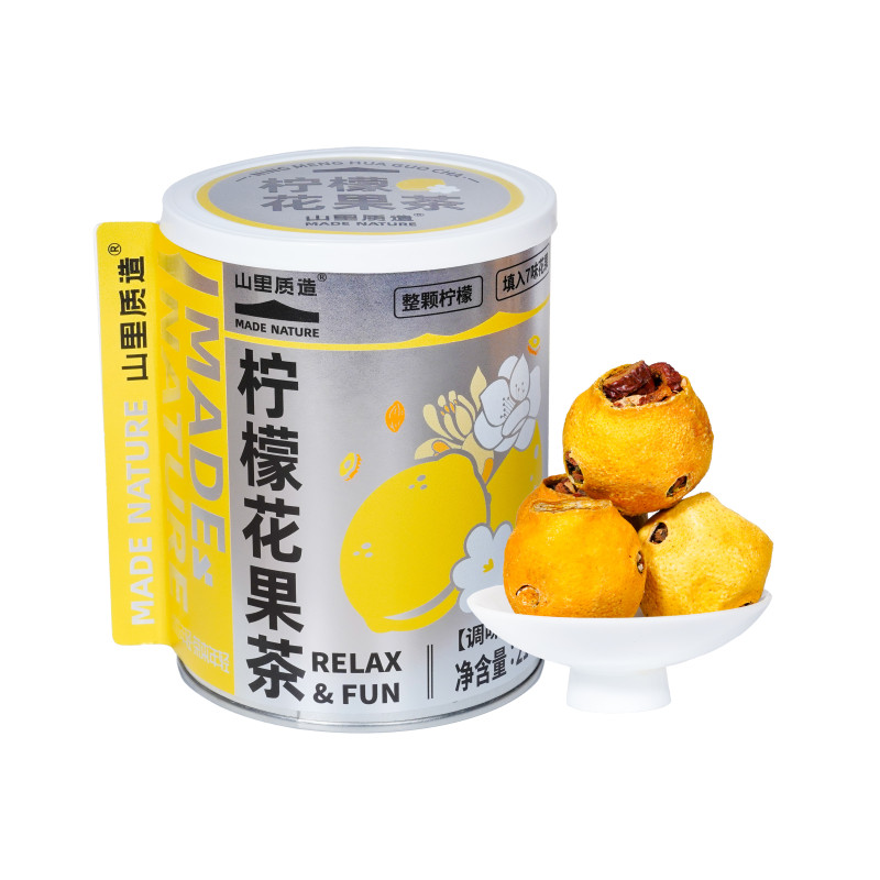 山里质造柠檬花果茶210g