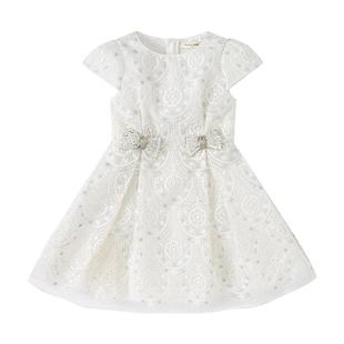 【高定礼服】戴维贝拉女童公主裙高端刺绣裙子儿童气质公主裙童装