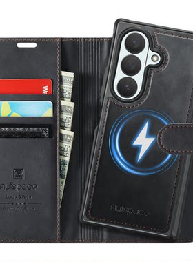 双中轴全包分体磁吸翻盖适用三星ZFold8手机壳磨砂防摔Fold8ultra折叠保护套F9760皮套F9710男女高级插卡原装