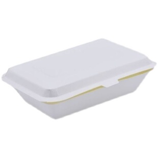 北京烤鸭纸盒定做黄山绿保加厚LB400ml一次性绿色环保纸质米饭盒