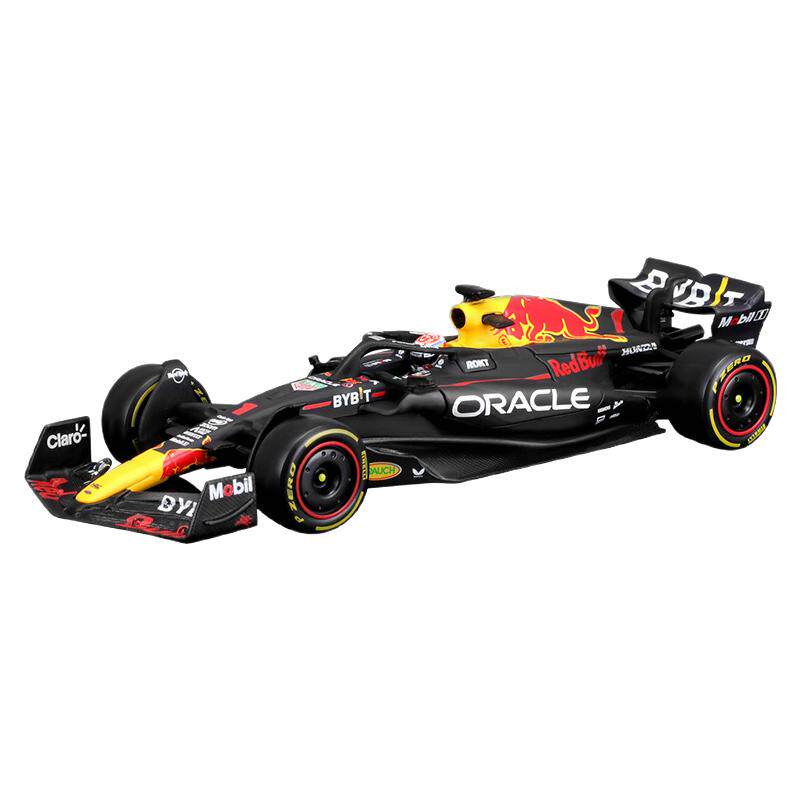 比美1:43红牛RB19F1赛车模型仿真合金车模型2023方程式玩具车