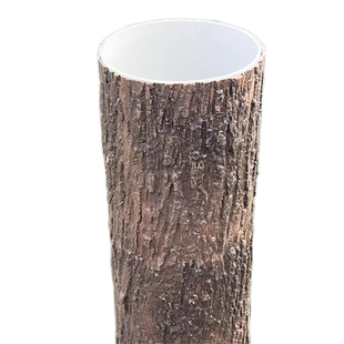 仿真树皮包柱子下水管道装饰遮挡假树皮贴墙面室内外造景美化材料