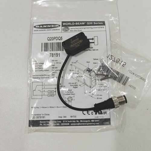 议价全新现货Q20NDXL美国邦纳传感器Q20PDXL Q20NDL Q20PDL Q20PD