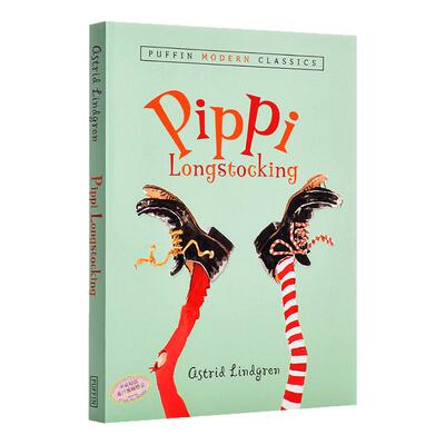预售 国际安徒生奖 长袜子皮皮 蓝思值870L 英文原版Lindgren  Pippi Longstocking 林格伦 儿童文学童话 阅读书目书单 8-12岁