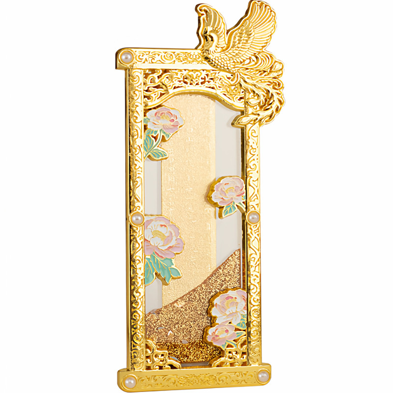 河南博物院武则天投龙金简磁吸冰箱贴旅游纪念品高颜值文创